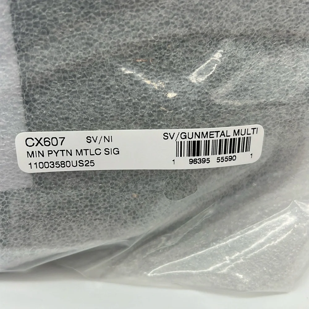 Coach Mini Payton Bag In Signature Canvas Silver Gunmetal Multi - Picture 10 of 15